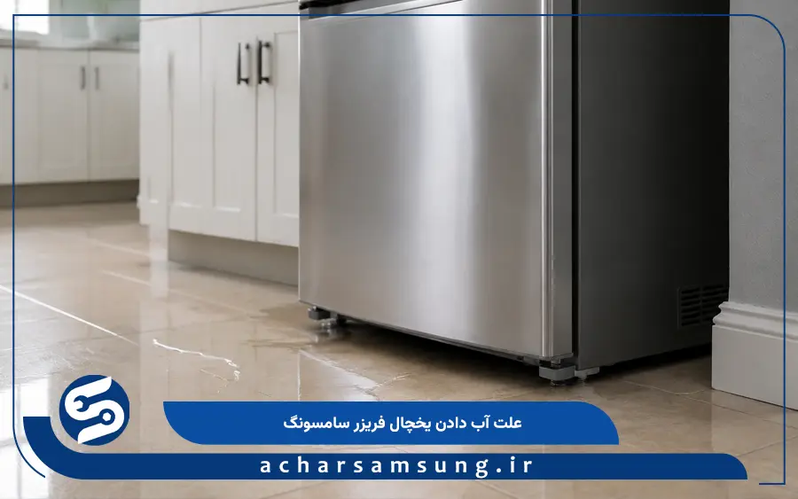 علت آب دادن یخچال سامسونگ